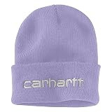 Carhartt Men's Knit Insulated Logo Graphic Cuffed Beanie | Amazon (US)