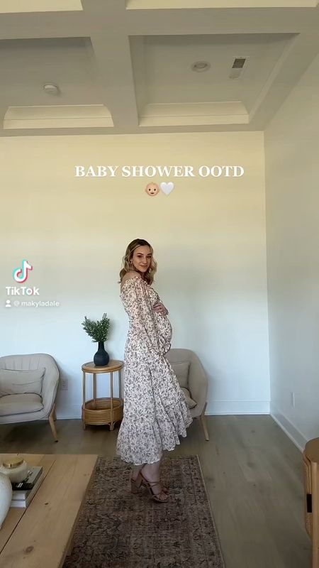 Baby shower dress! Wearing a size small 💞

#LTKstyletip #LTKunder100 #LTKbump