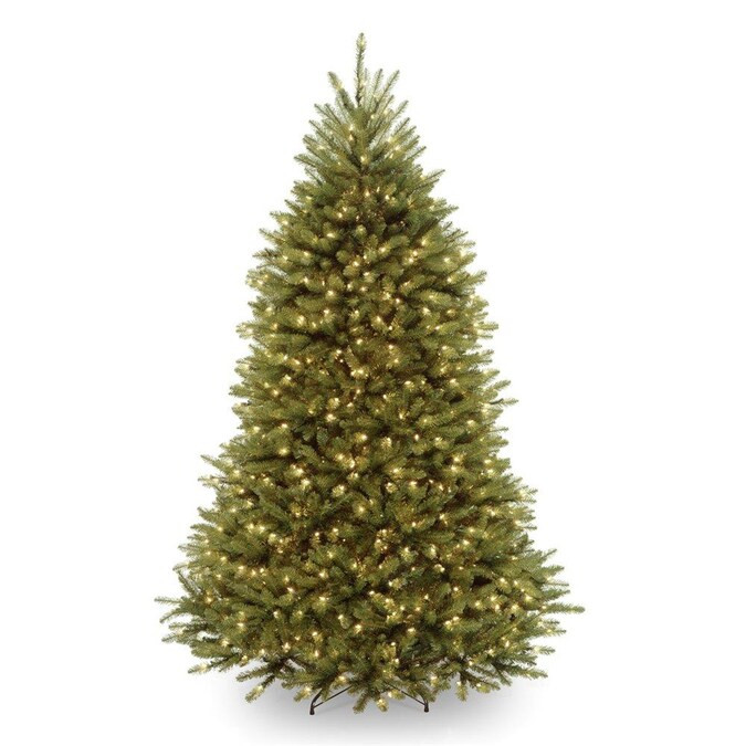 National Tree Company 7.5-ft Pre-lit Artificial Christmas Tree with Incandescent Lights | Lowe's