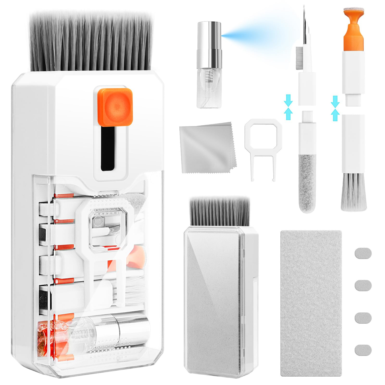Keyboard Cleaning Kit Laptop Cleaner, 10-in-1 Computer Screen Cleaning Brush Tool, Multi-Function... | Amazon (US)