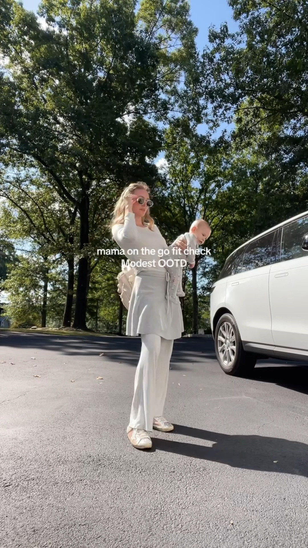 I’m LIVING in this comfy set 🤍 #modestfashion #baby

#LTKStyleTip #LTKBaby