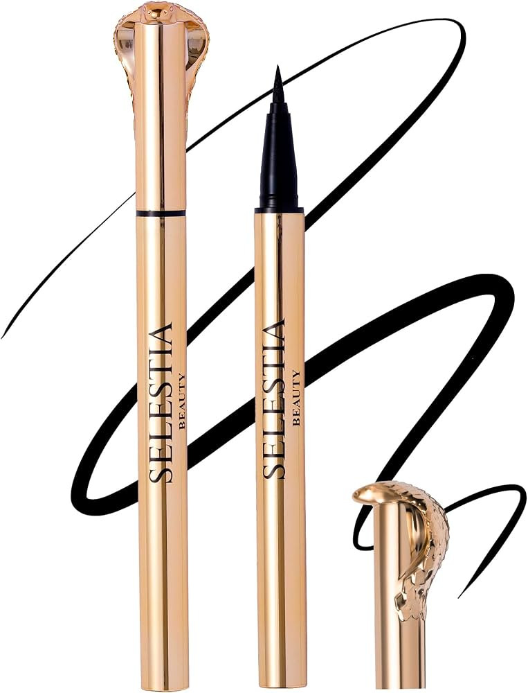 Liquid Eyeliner Pen Queen Cobra - Long-Lasting & Waterproof Eyeliner Pencil - Black Eyeliner Liqu... | Amazon (US)