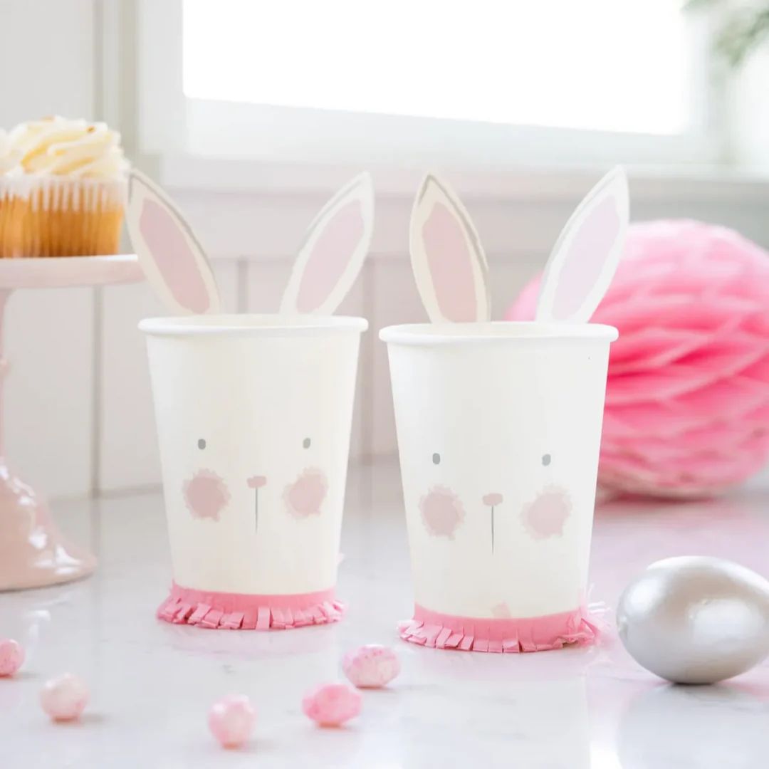 Easter Bunny Paper Cups | Ellie and Piper