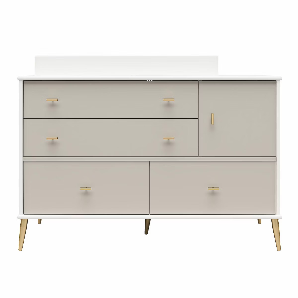 Little Seeds Valentina 4 Drawer and 1 Door Convertible Dresser with Changing Table | Target