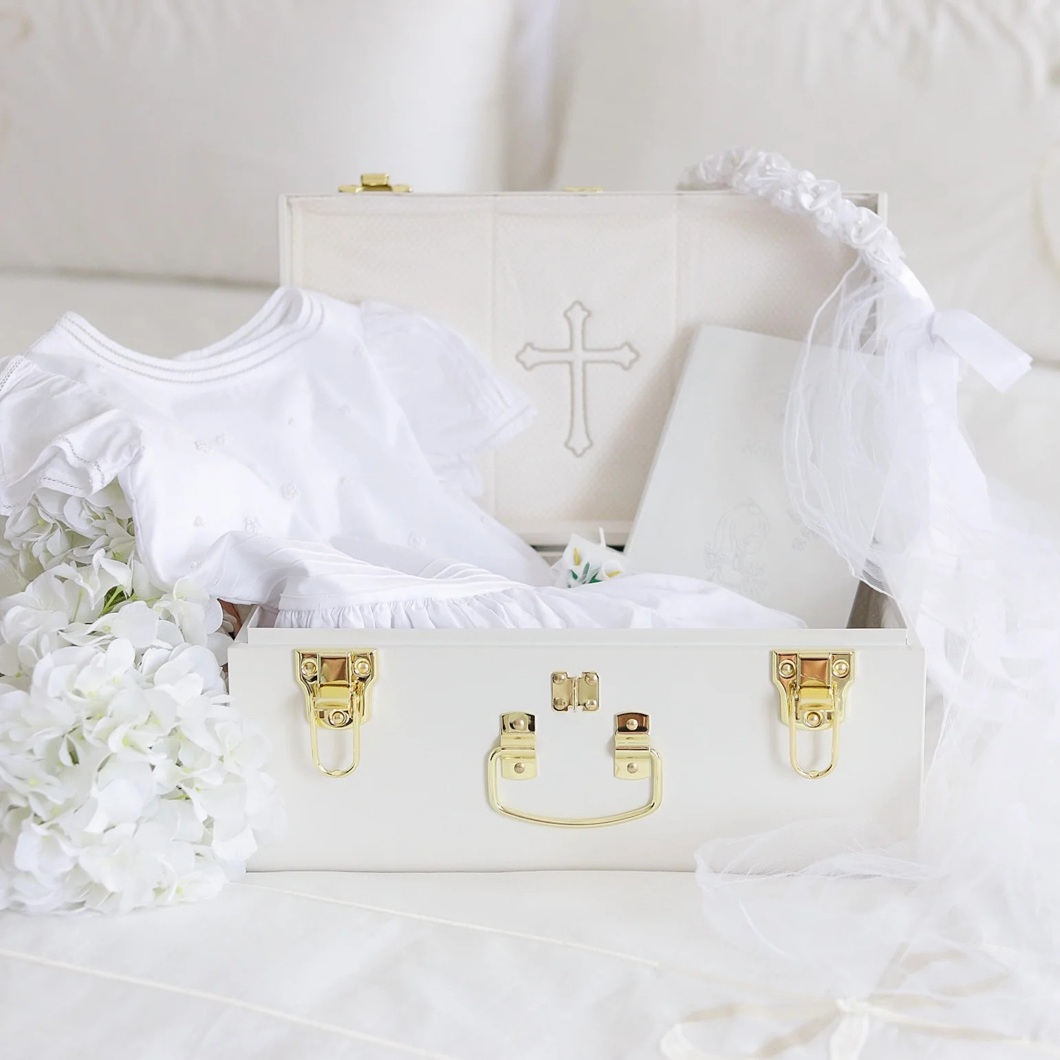 Quick Ship Cross Mini Trunk | Petite Keep, LLC