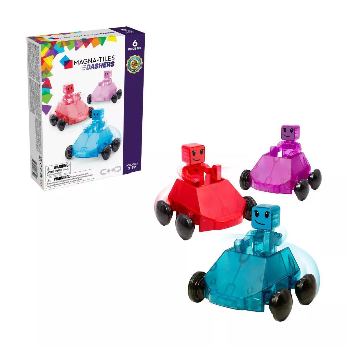 MAGNA-TILES Dashers 6pc Set | Target