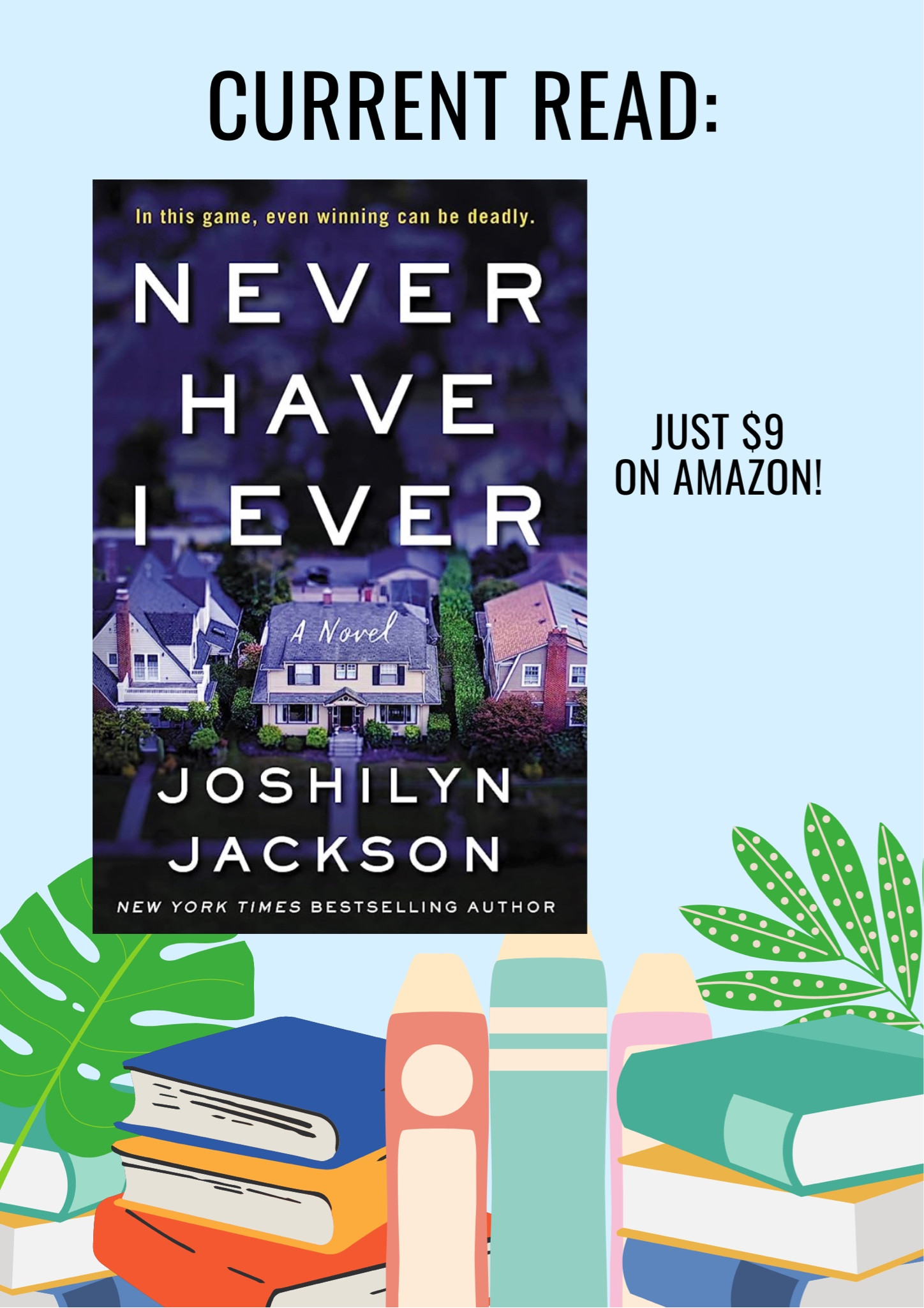 Order our current read on Amazon for just $9! 

“Wonderful—suspense and surprises, real characters, and a scary, ominous backbeat.  This feels like the book Jackson was born to write.” —Lee Child, New York Times bestselling author

#LTKFind