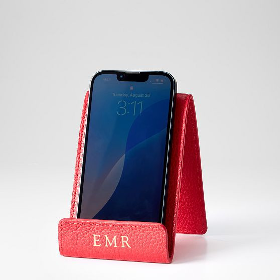 Leather Phone Tablet Holder | Mark and Graham