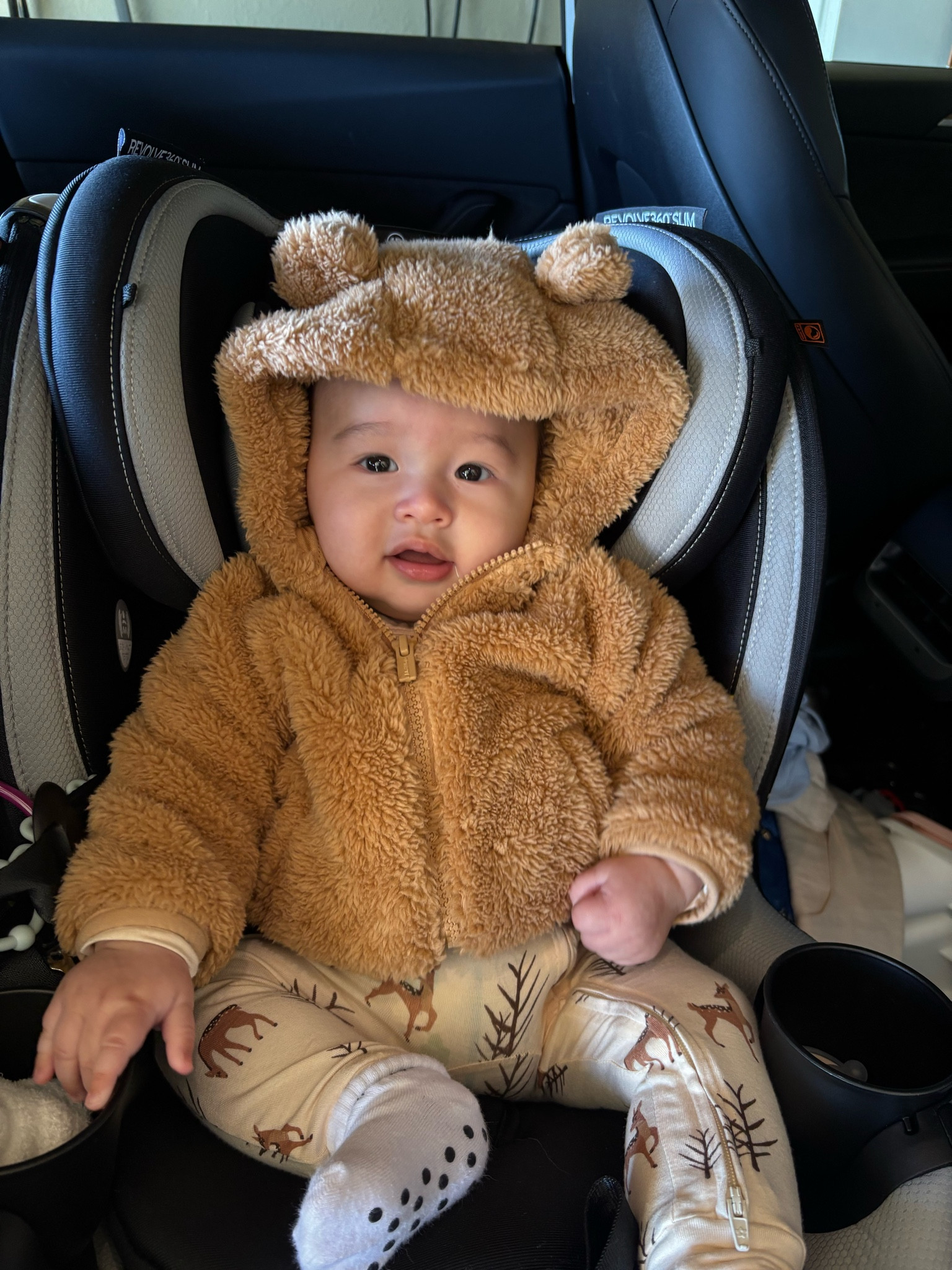 Loving our new car seat! 

**Jacket was taken off before being buckled in! 

#baby #winter #babyclothes 

#LTKSeasonal #LTKBaby #LTKKids