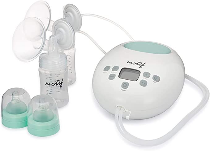 Motif Luna Double Electric Breast Pump | Easy to Use, Quiet Motor, Built-in LED Night Light | Out... | Amazon (US)