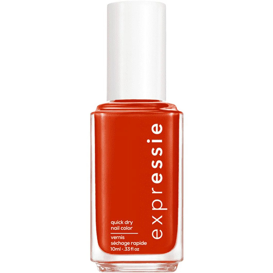 essie Expressie Quick Dry Nail Polish, Bolt & be Bold, Bright Red, 0.33 fl oz Bottle | Walmart (US)