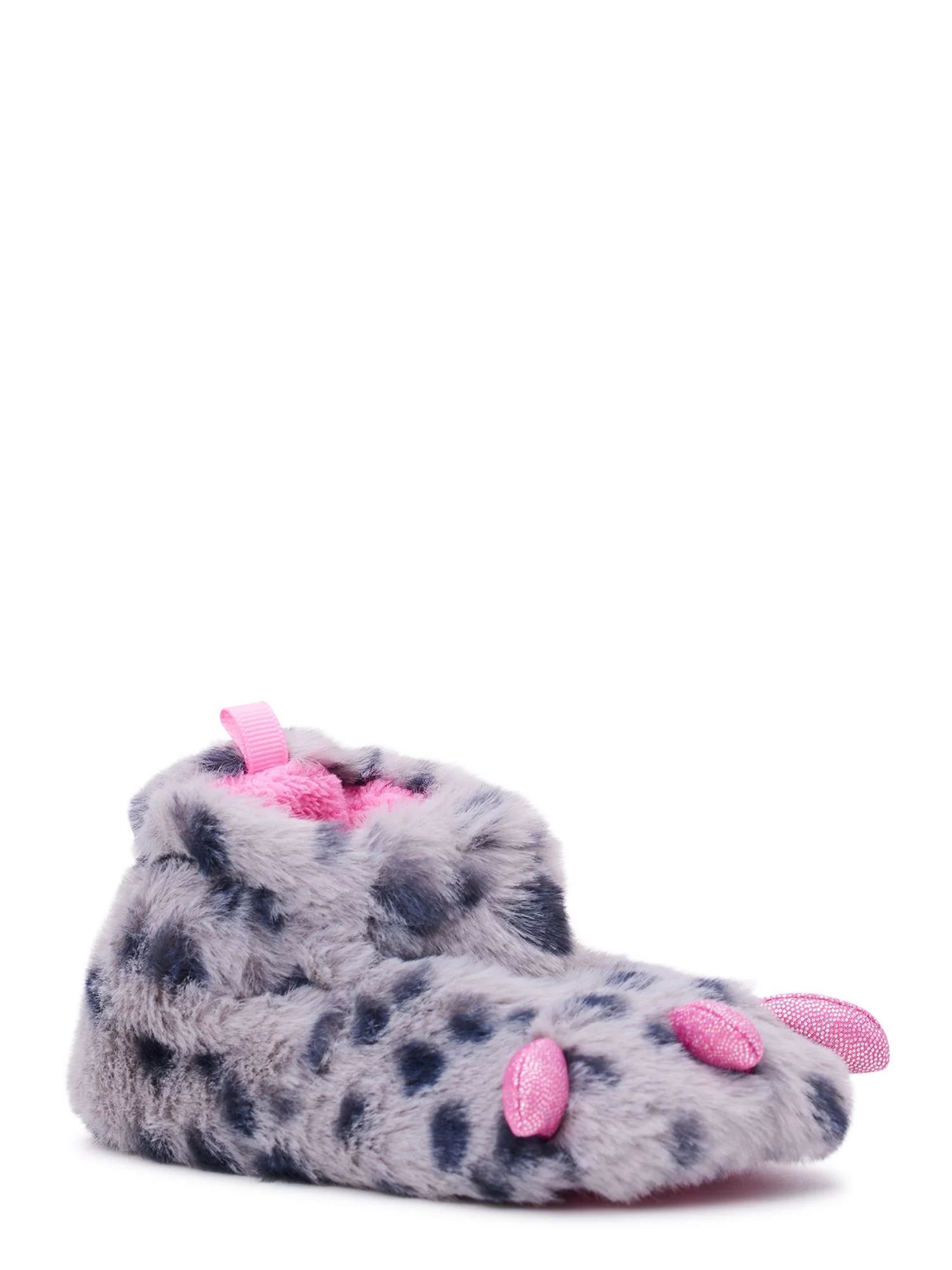 Wonder Nation Baby Girl Monster Claw Bootie Slippers, Sizes 2-6 | Walmart (US)