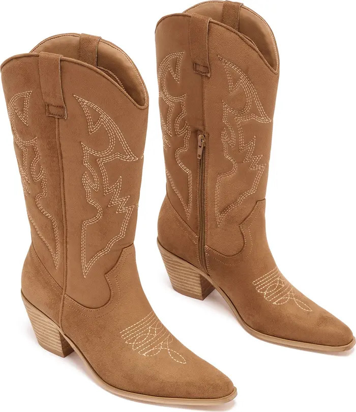 CLAYTON Pointed Toe Western Boot | Nordstrom