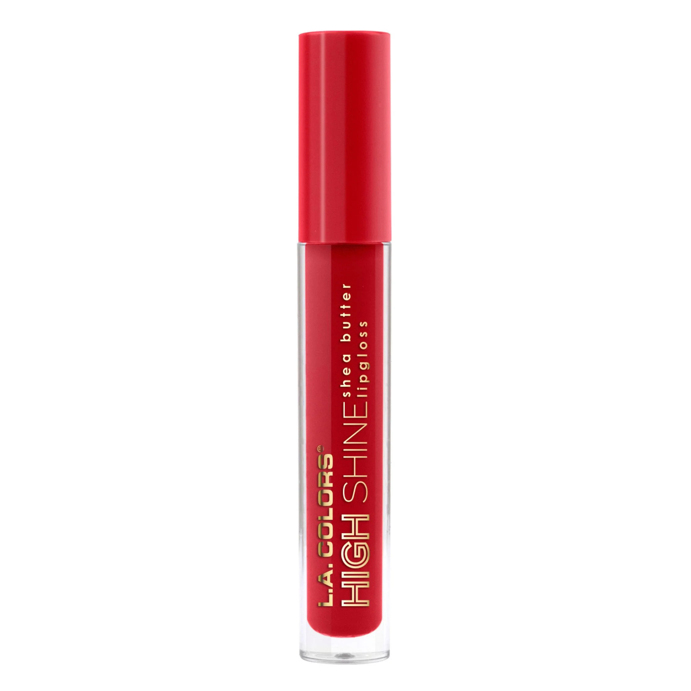 L.A. COLORS Moisturizing High Shine Shea Butter Non-Sticky Lipgloss, Dynamite, 0.14 fl oz | Walmart (US)