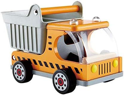 Hape Dump Truck Kid's Wooden Construction Toys Vehicle Multicoloured, L: 10.2, W: 5.7, H: 6.6 inc... | Amazon (US)