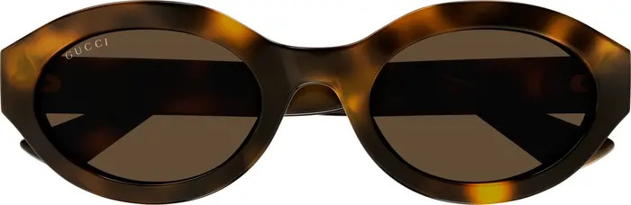 53mm Small Oval Sunglasses | Nordstrom