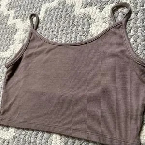 Joah Brown Low Back Crop Cami Mauve | Poshmark
