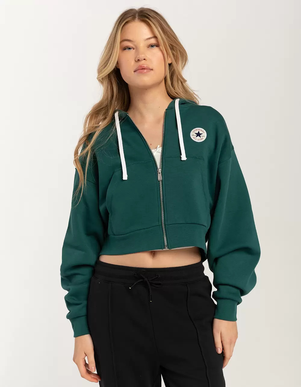 CONVERSE Retro Chuck Taylor All Star Womens Zip-Up Hoodie | Tillys