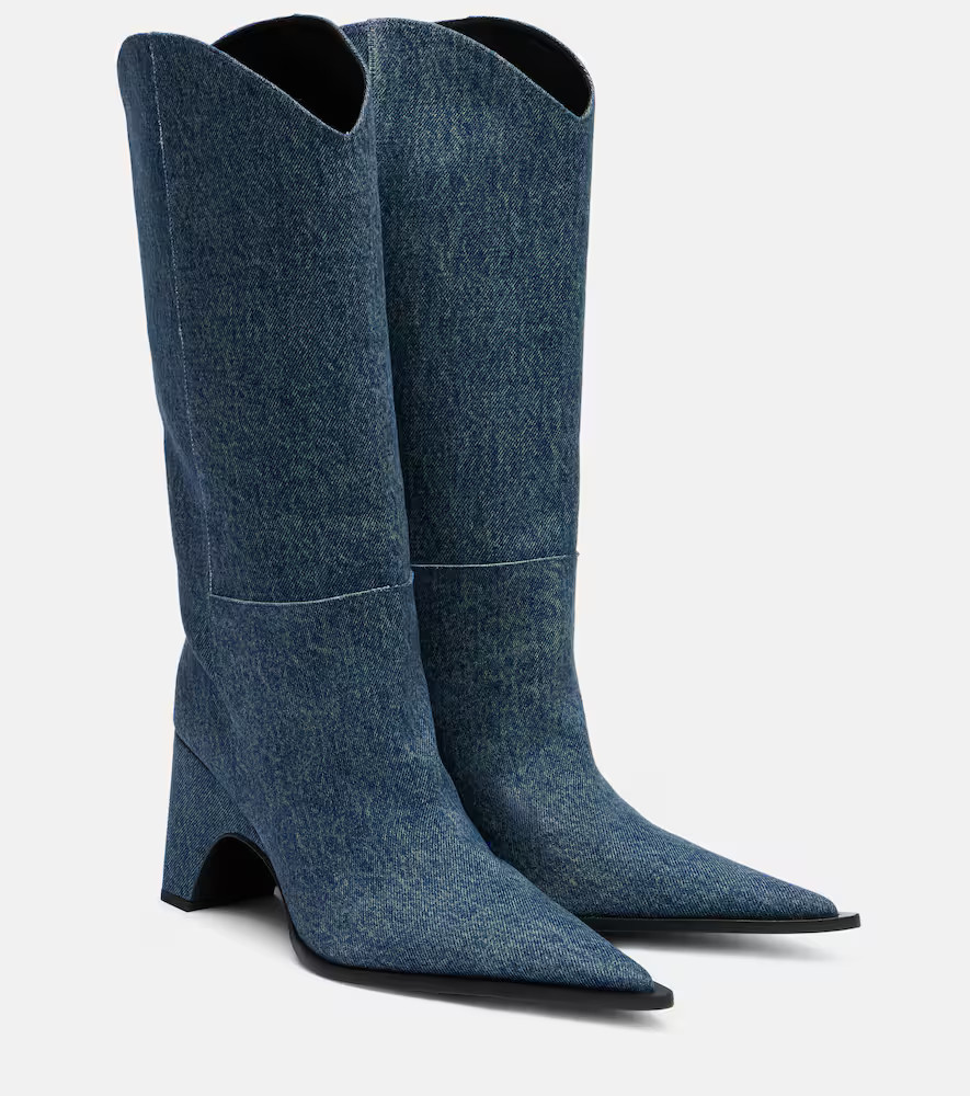 Coperni Bridge denim cowboy boots | Mytheresa (US/CA)