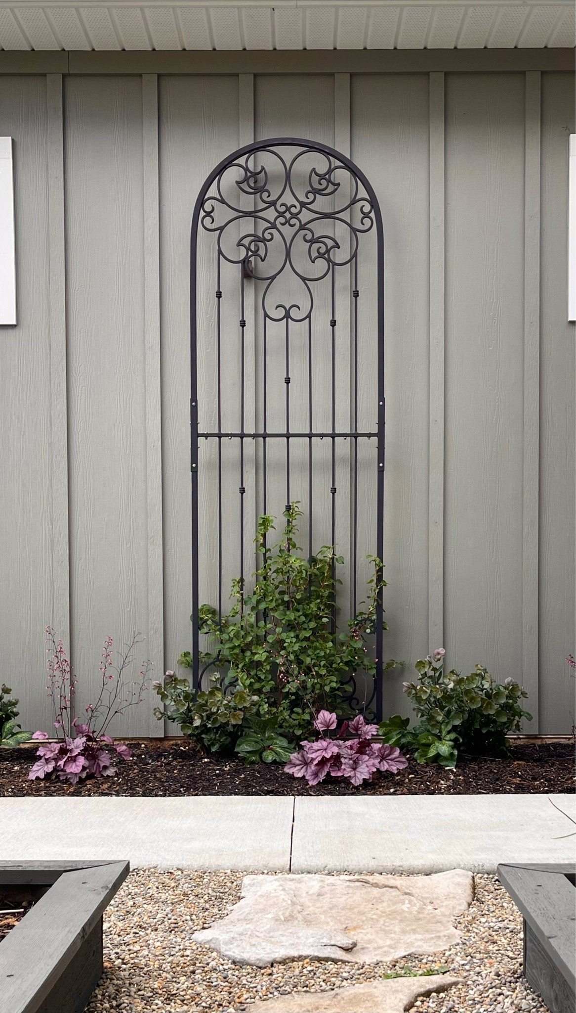 "There’s something so peaceful about a garden that feels like it’s been there for years. 🌿✨I’ve been training this climbing hydrangea on my H Potter wall trellis, and seeing those lush green leaves start to fill in always signals that spring is officially here. These vines are slow to settle in, but once they do, they are incredibly vigorous and need the kind of heavy-duty iron support that H Potter is known for.While it might be a bit too late to order for a gift this Sunday, this weekend is the perfect time to start planning your own garden sanctuary. Adding vertical interest like this trellis completely transforms a blank exterior wall into a living work of art. 🕊️🖼️Spring Care Tip: Now is the time to check your ties and guide any new growth toward the trellis brackets. A layer of fresh compost or mulch at the base will also help keep the soil consistently moist for those summer blooms!Happy planting to all the garden lovers out there! 🌷🐾

#LTKMothersDay #LTKSeasonal #LTKHome