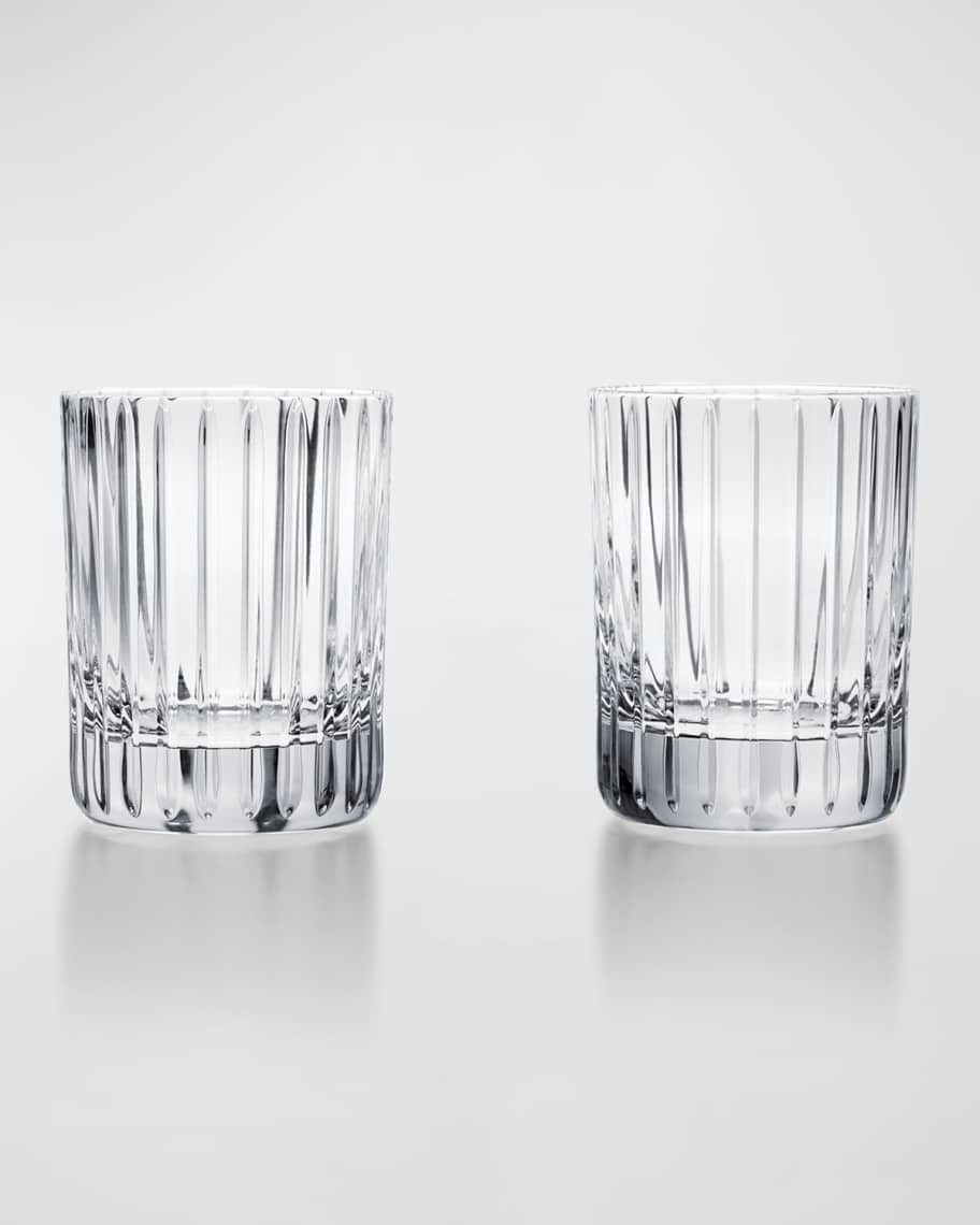 Baccarat Harmonie Crystal Triple Old Fashion Tumblers, Set of 2 | Neiman Marcus