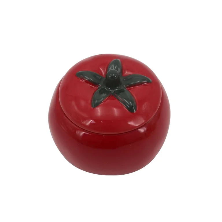 Better Homes & Gardens 1-Wick Ceramic Figural Candle, Tomato and Thyme, 6 oz | Walmart (US)
