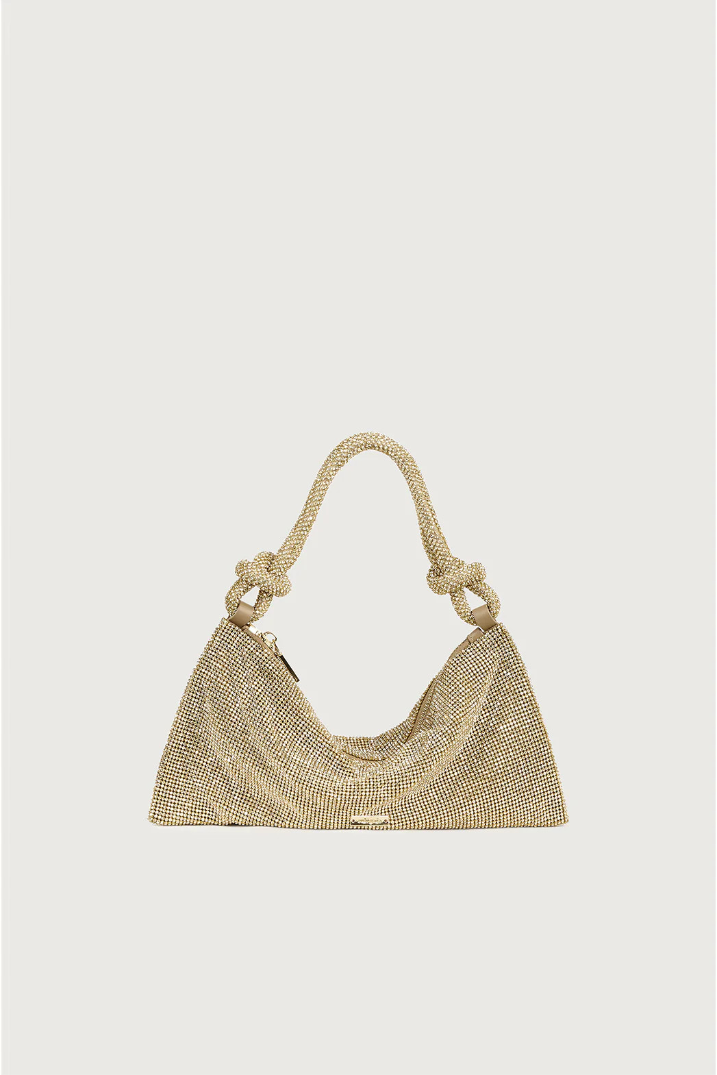 HERA NANO RHINESTONE SHOULDER BAG - SAND DOLLAR | Cult Gaia - US
