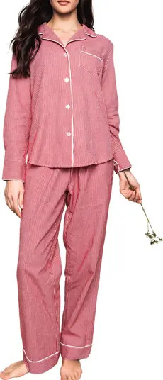 Houndstooth Cotton Pajamas | Nordstrom