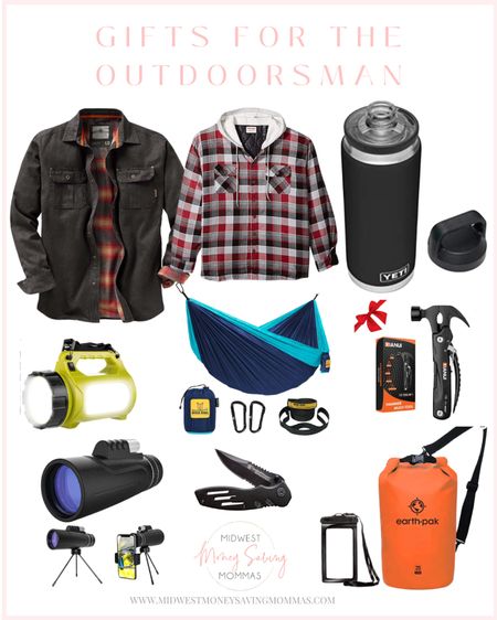 Gifts for the Outdoorsman 

Gifts for him | Christmas gifts | gift guides | Yeti tumbler | hammock | tools | men’s fashion 

#LTKstyletip #LTKHoliday #LTKmens