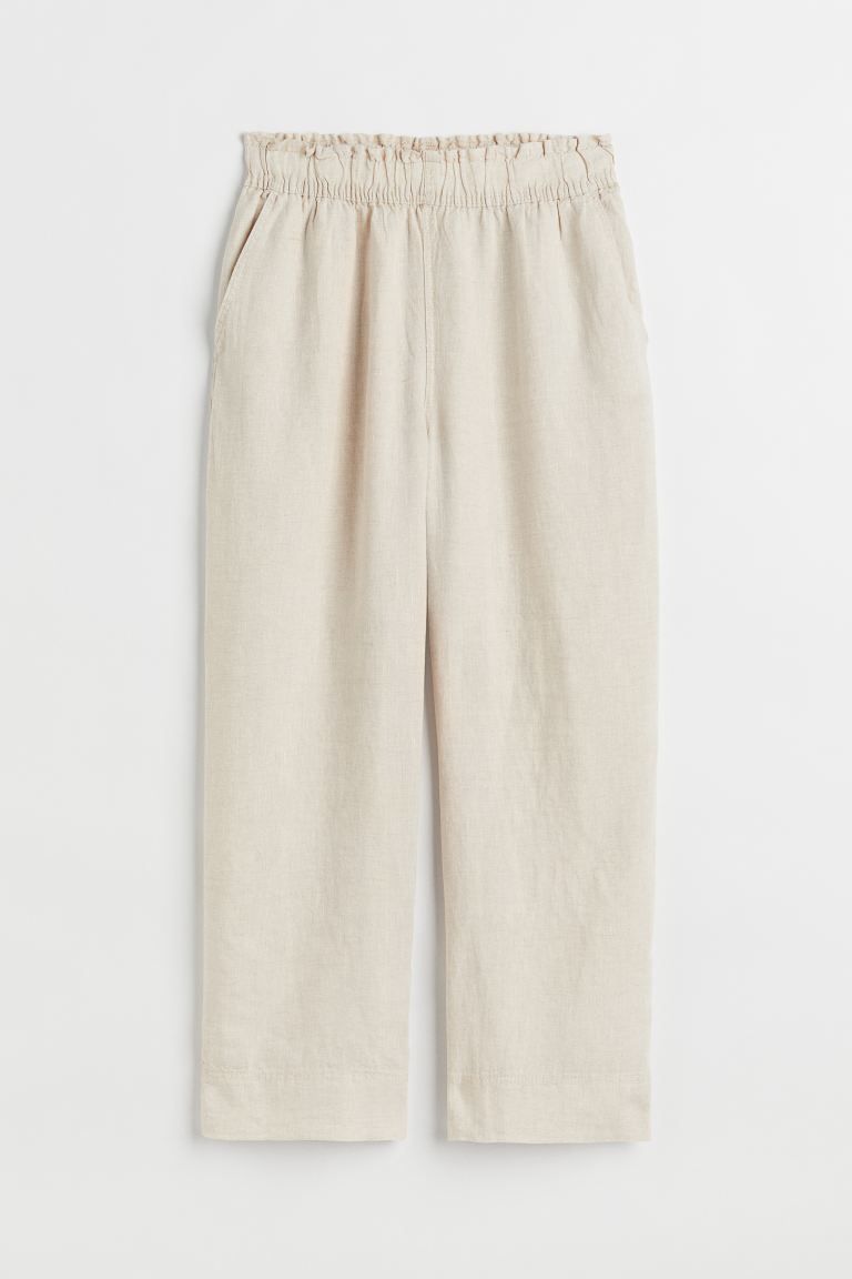 Ankle-length Linen Pants | H&M (US)