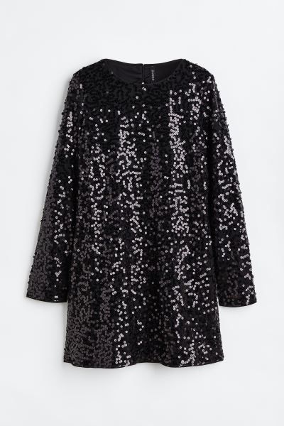 Open-backed Sequined Dress | H&M (US + CA)