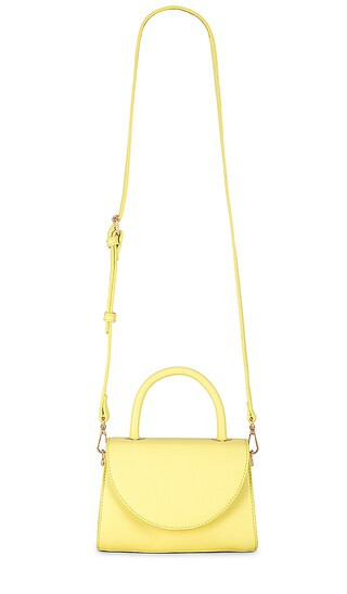 Sasha Top Handle Bag in Lemon | Revolve Clothing (Global)