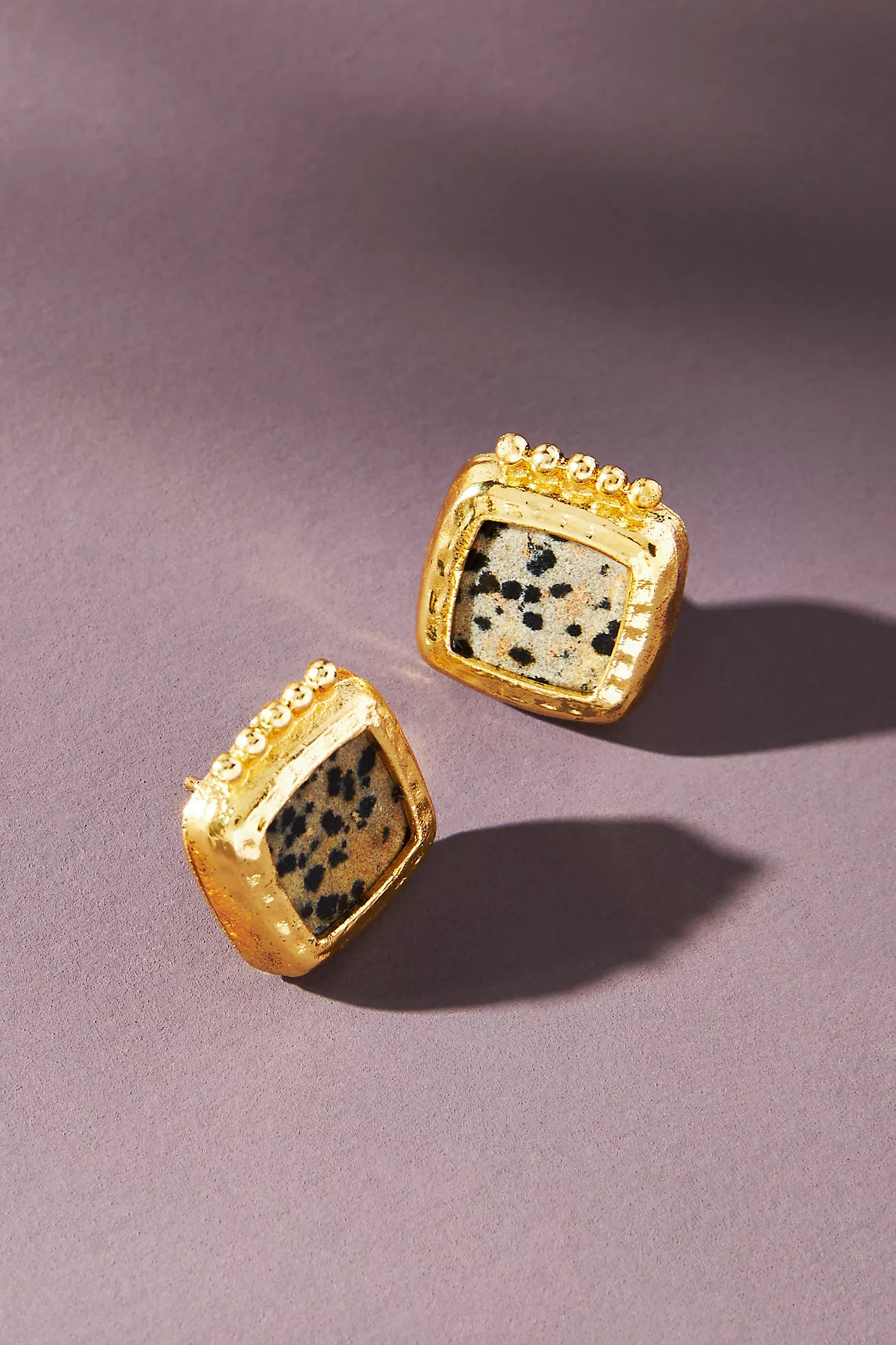 Llani Stone Post Earrings | Anthropologie (US)