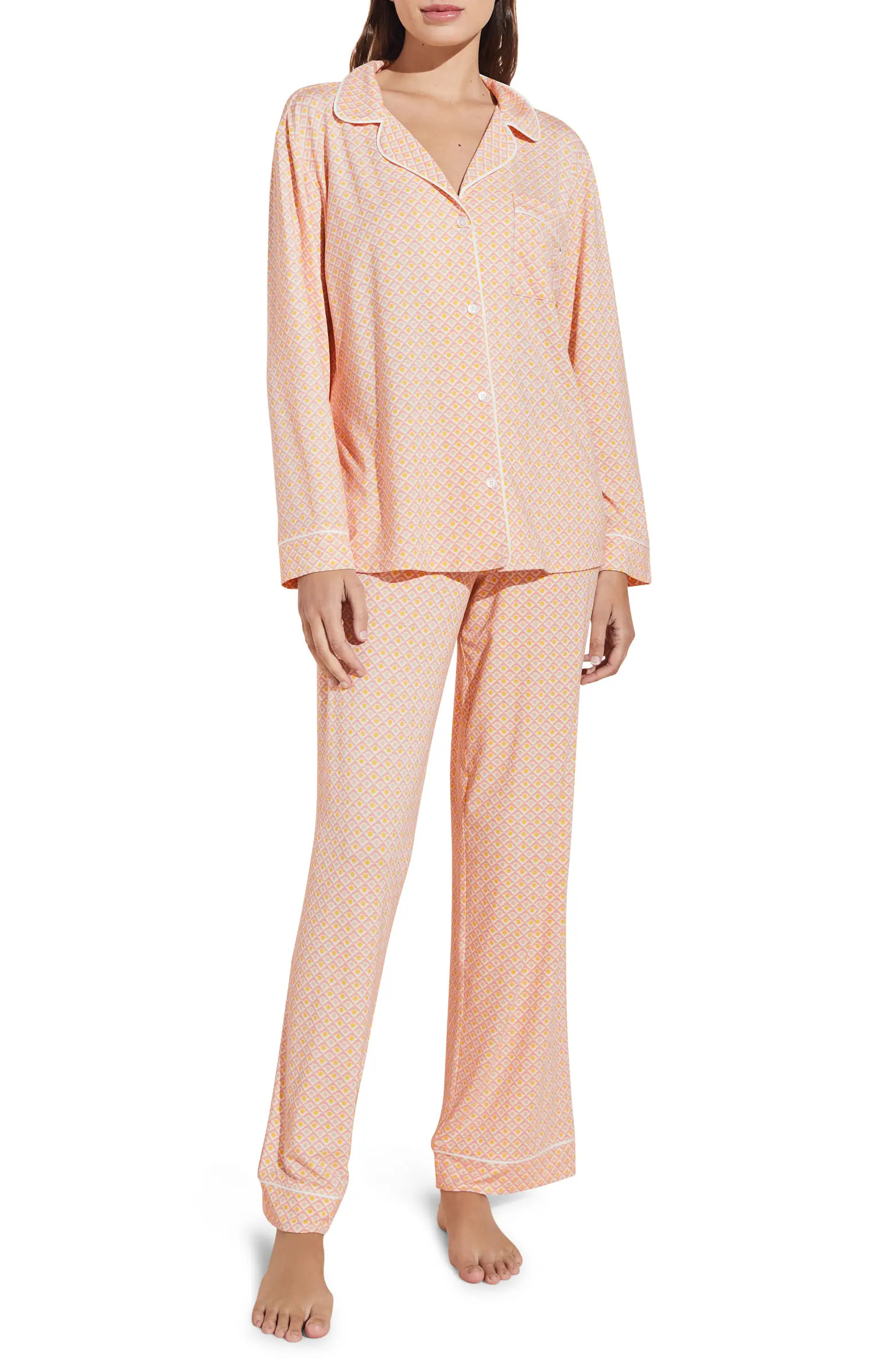 Eberjey Gisele Print Jersey Knit Pajamas | Nordstrom | Nordstrom