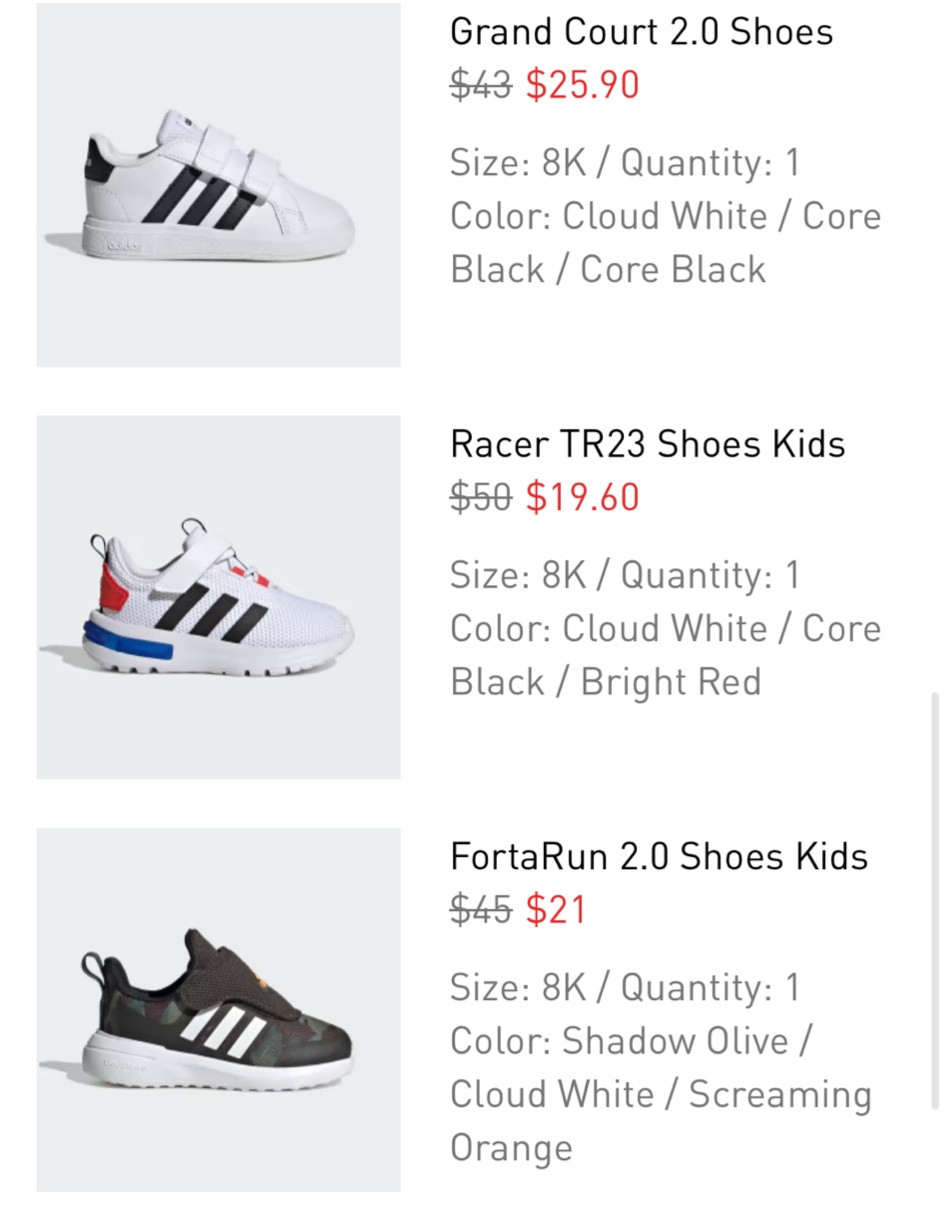 Amazing Adidas Sale on kids shoes!


#LTKsalealert #LTKshoecrush