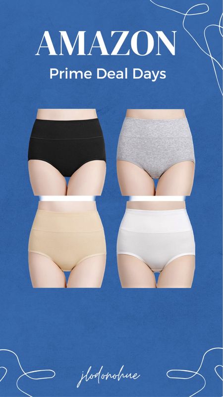 The MOST comfortable high waisted, full coverage underwear of all time! On sale for Prime Day! #amazonprime #amazon #sale 

#LTKsalealert #LTKunder50 #LTKcurves
