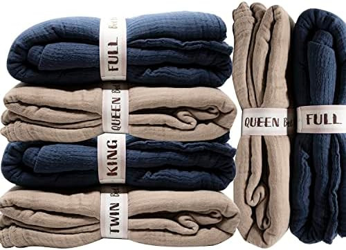 Bed Sheet Organizer and Storage Size Label Bands | Sheets Set Organizers for Linen Closet - Label... | Amazon (US)