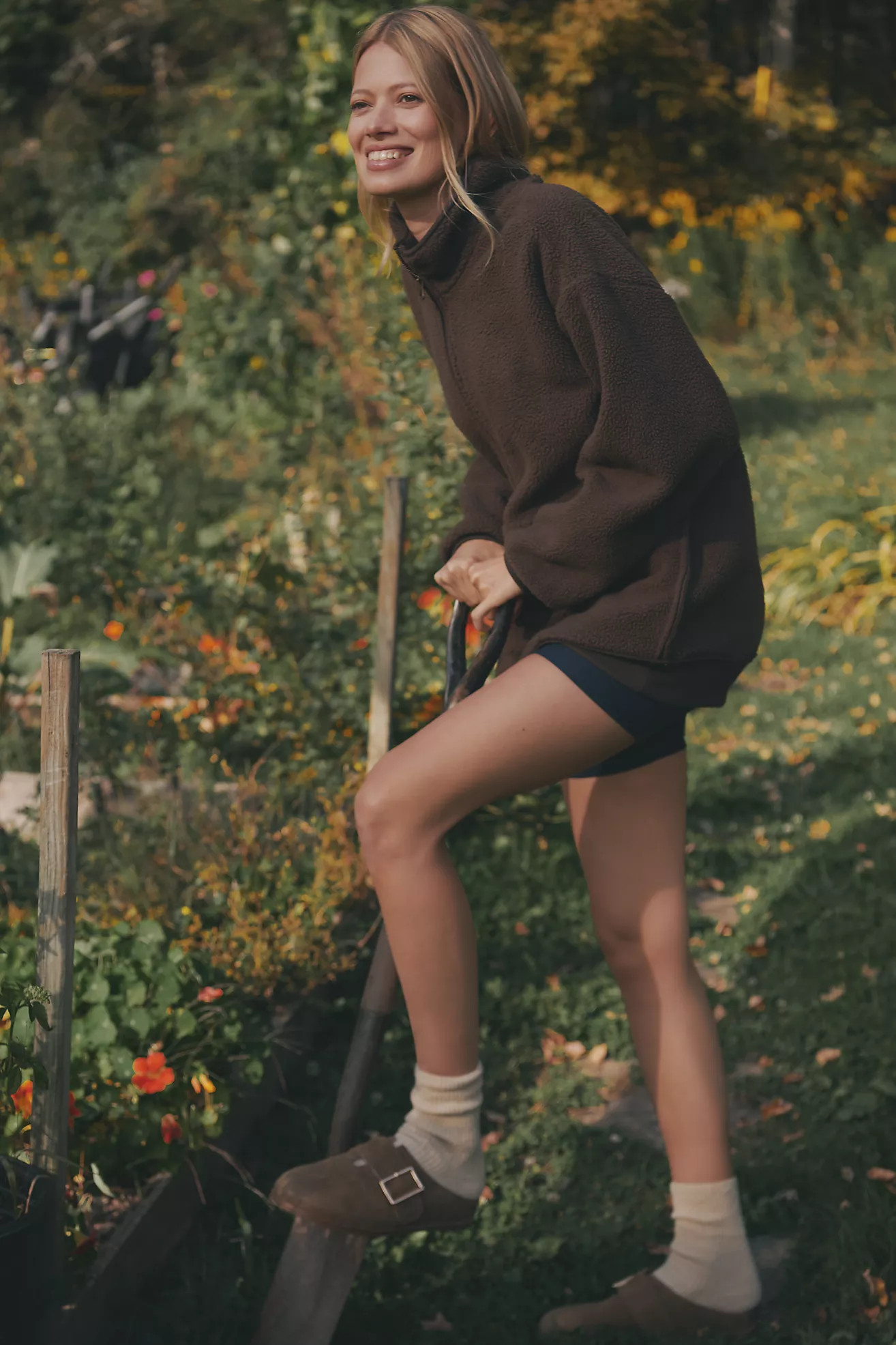 Pilcro Half-Zip Pullover Sweatshirt | Anthropologie (US)