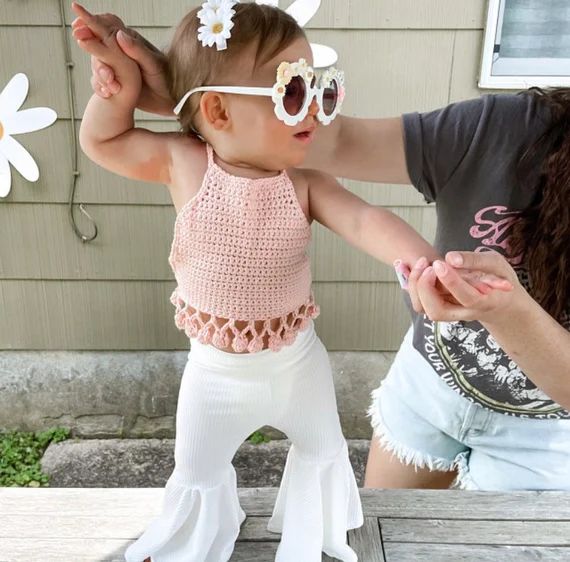 The Kristen Top  Baby Crop Top  Toddler Crop Top  Made to | Etsy | Etsy (US)