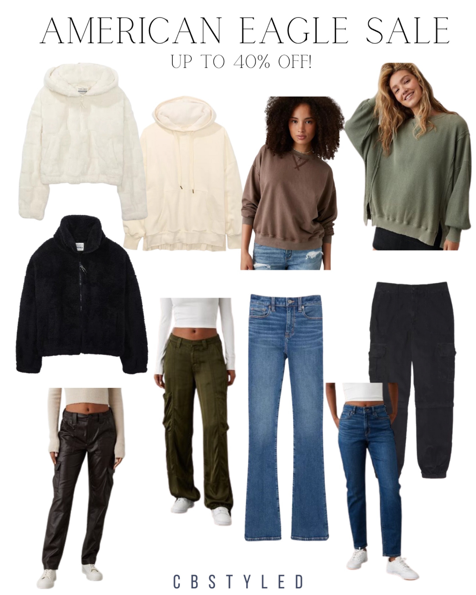 Sharing some of my favorite fashion finds for winter from American Eagle! All on sale for up to 40% off!! 

Winter fashion finds, outfit ideas for winter, winter style 

#LTKstyletip #LTKSeasonal #LTKsalealert
