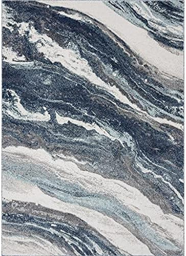 Luxe Weavers Rug – Art Deco Living Room Carpet with Marble Swirl – Persian Area Rugs for Modern Home | Amazon (US)