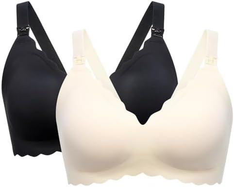 Momcozy Nursing Bras for Breastfeeding, Jelly Strip Support Maternity Bra | Amazon (US)