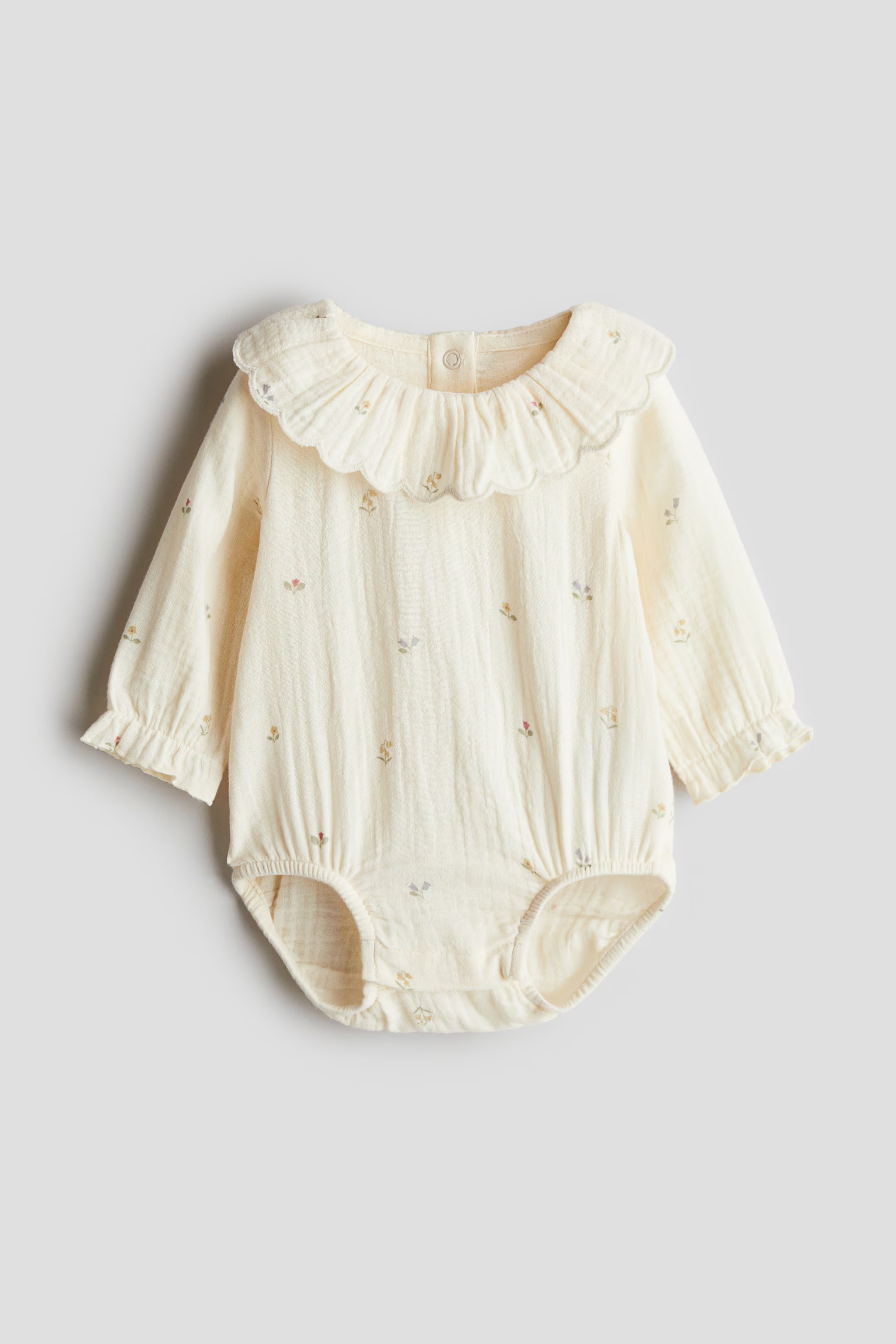 Cotton Muslin Romper Suit | H&M (US + CA)
