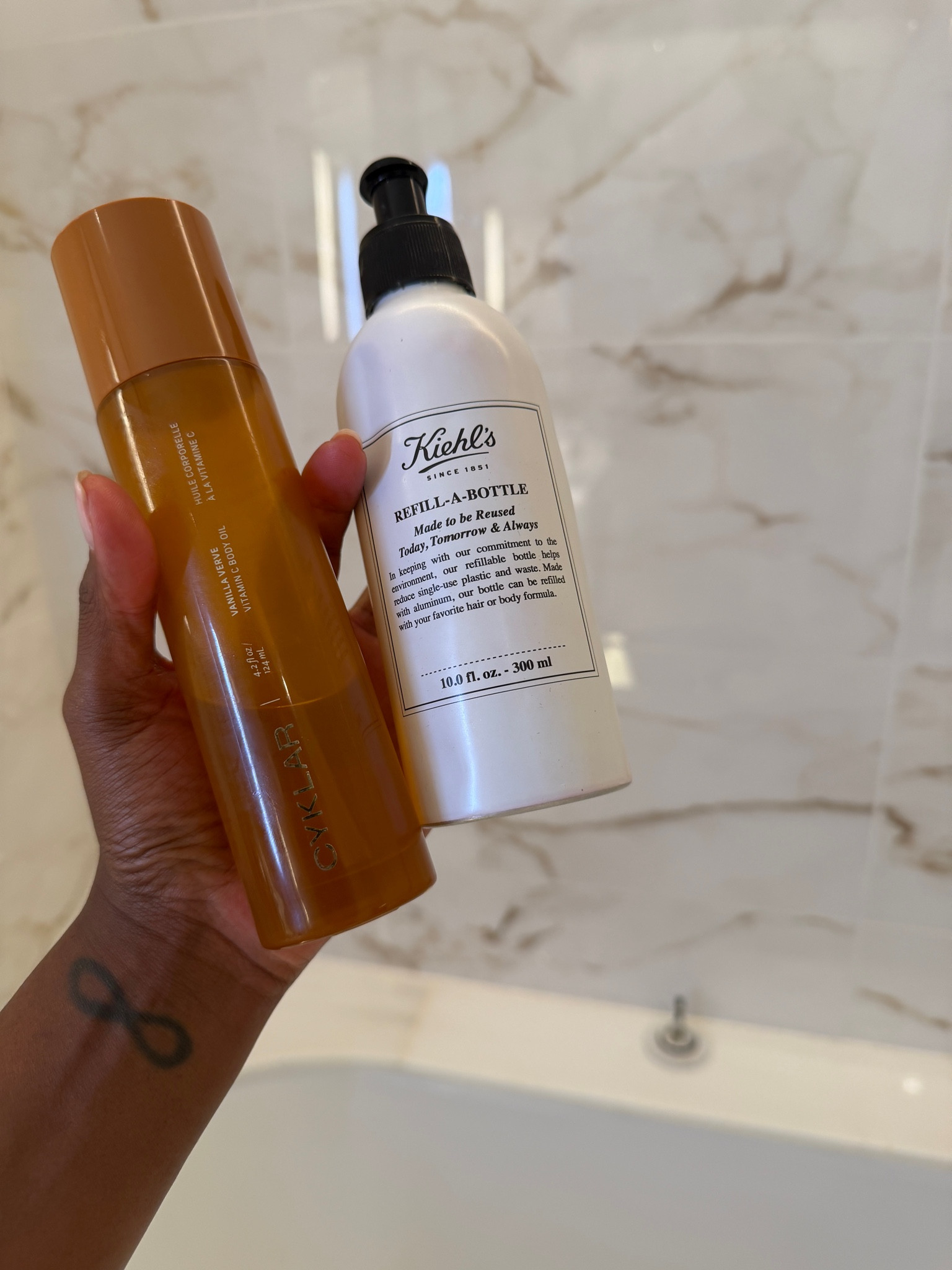 body is MOISTURIZED with this combo 

 