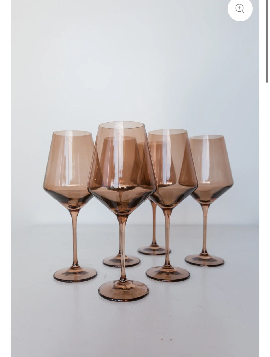 Estelle wine glasses!