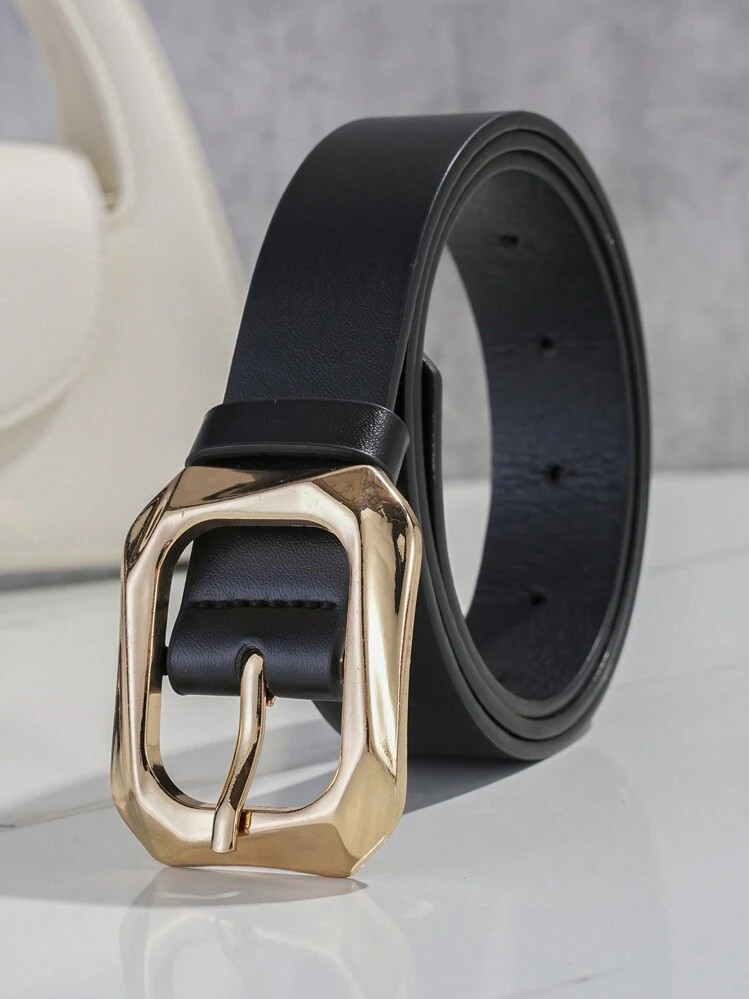 1pc Square Novelty Buckle Stylish Decorative Fashion Versatile Daily & Holiday Women Belt Halloween | SHEIN