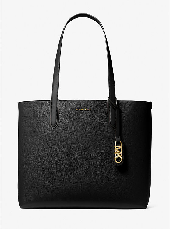 Eliza Extra-Large Pebbled Leather Reversible Tote Bag | Michael Kors | Michael Kors US