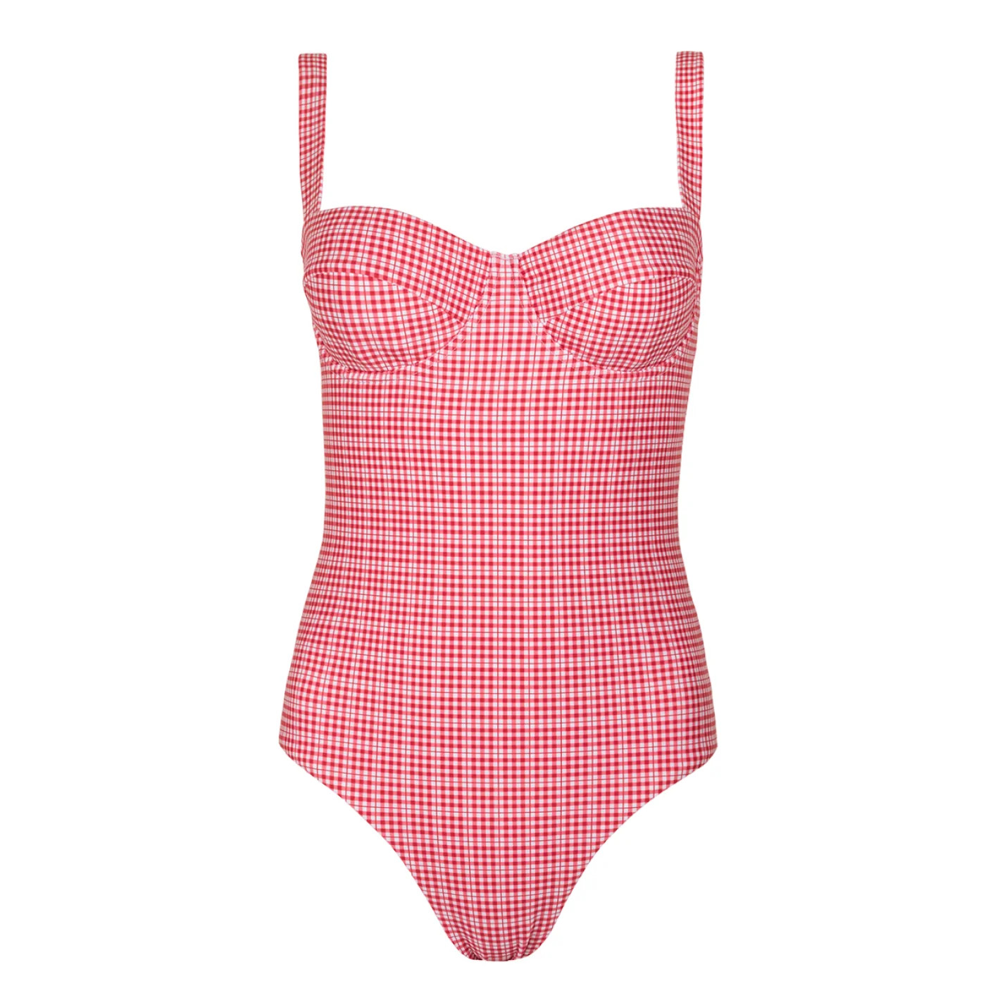 women's poppy gingham one piece | minnow