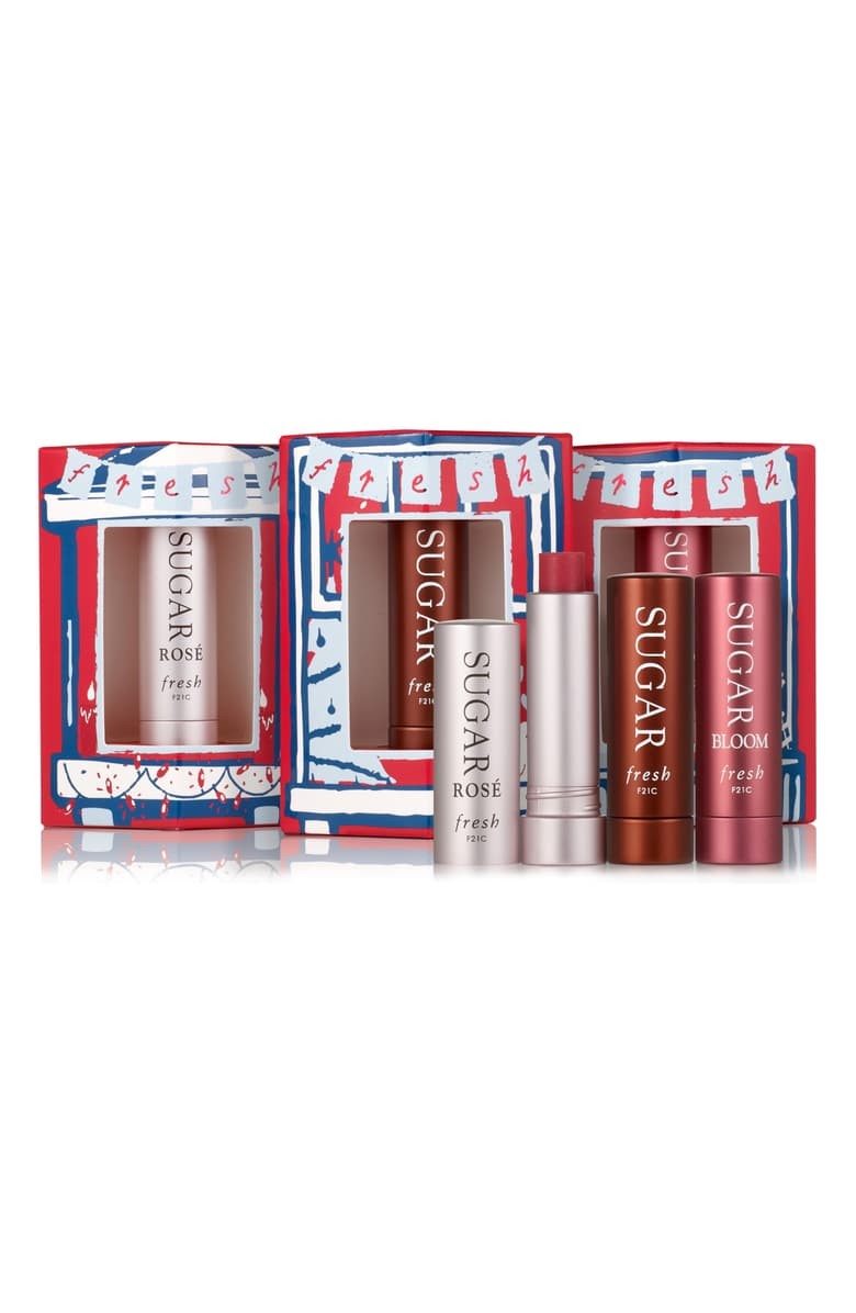 Three's A Charm Travel Size Sugar Lip Treatment SPF 15 Set | Nordstrom
