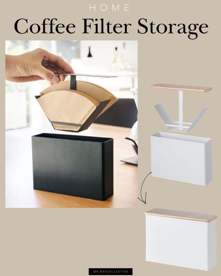 I’ve been looking for a coffee filter storage solution for a while and I think I found it.  These chic modern coffee filter holders will look great on the counter or in the cabinet.  They come in both white and black.  

Pour over coffee | coffee lover | coffee filters | home organization | kitchen organization | get organized 

#kitchenorganization #homedecor #homeorganization #getorganized #coffeeorganization #coffeefilterholder

#LTKFind #LTKhome #LTKunder50